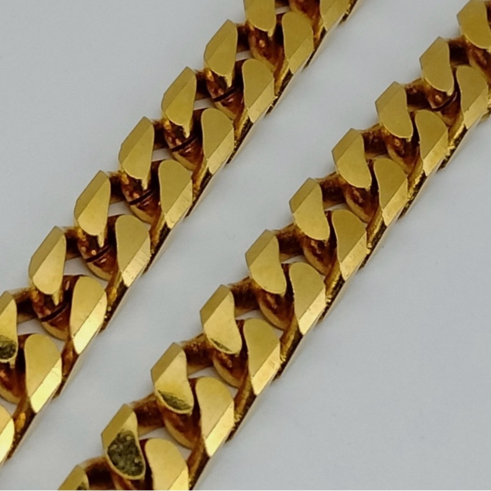 Vintage Céline Gold Disc Pendant Necklace - Picture 3 of 7